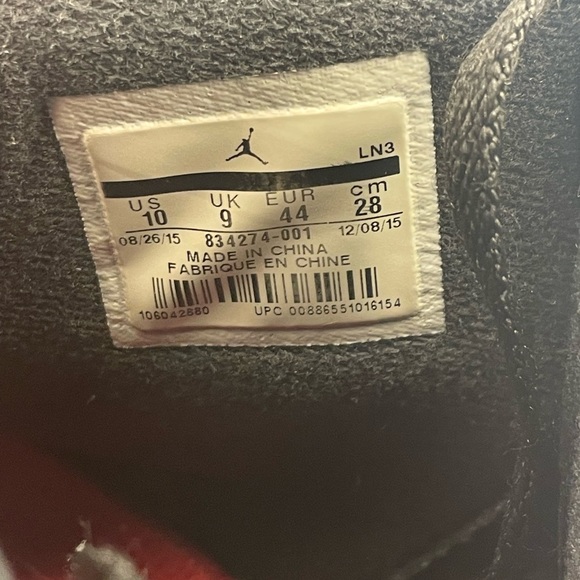 Air Jordan 2 Alternate Black/Red - Picture 10 of 10